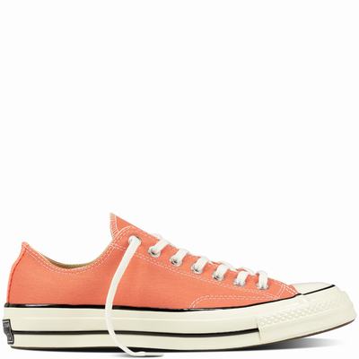 Converse Chuck Taylor All Star '70 Vintage Canvas Low Tops Mens - Mango/Black Shoes (569GCTMS)